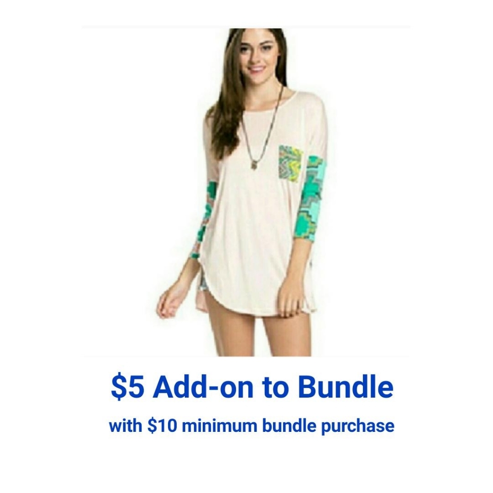 Tunic Blouse with Pocket